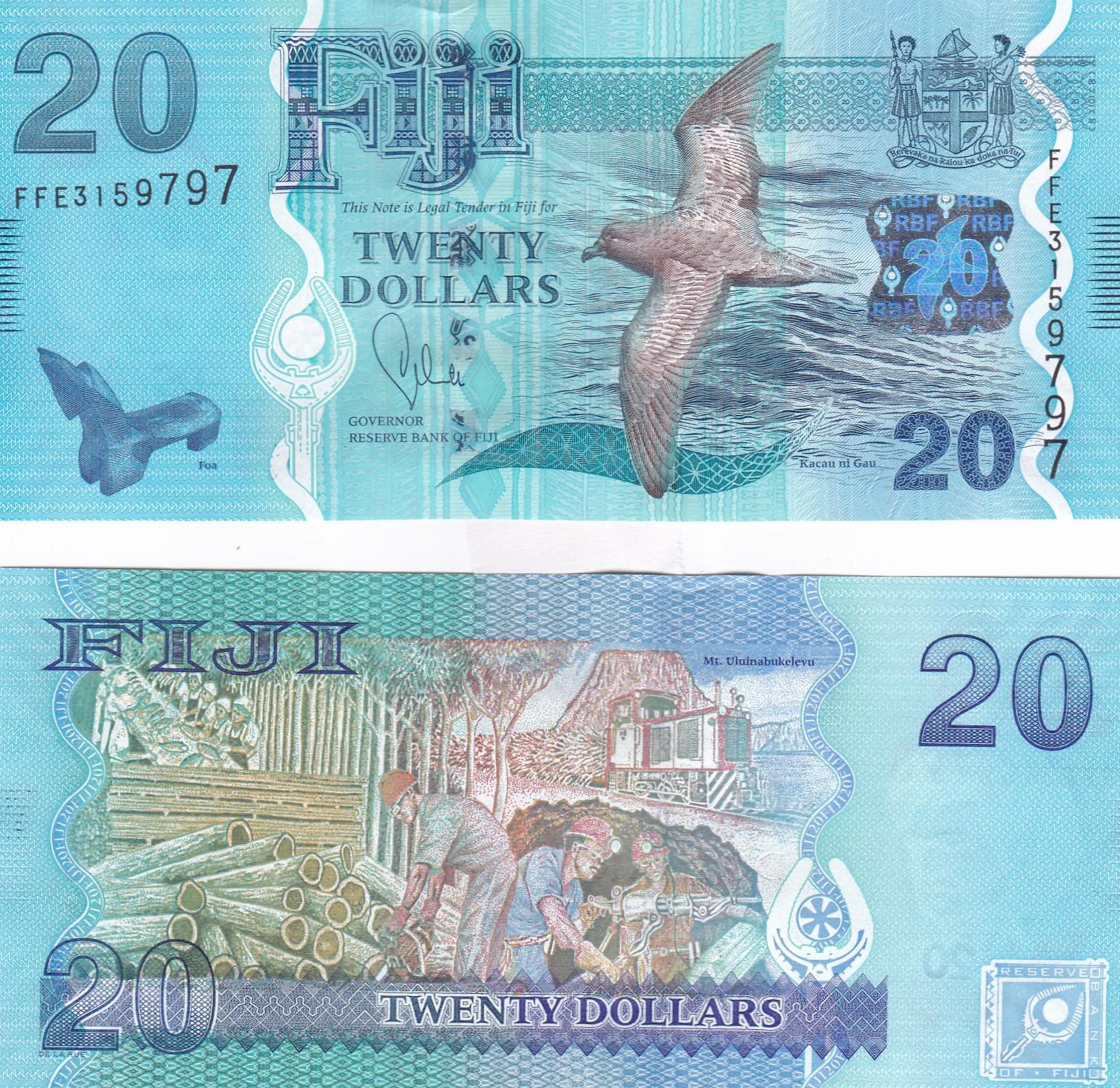 Fiji #117 20 Dollars